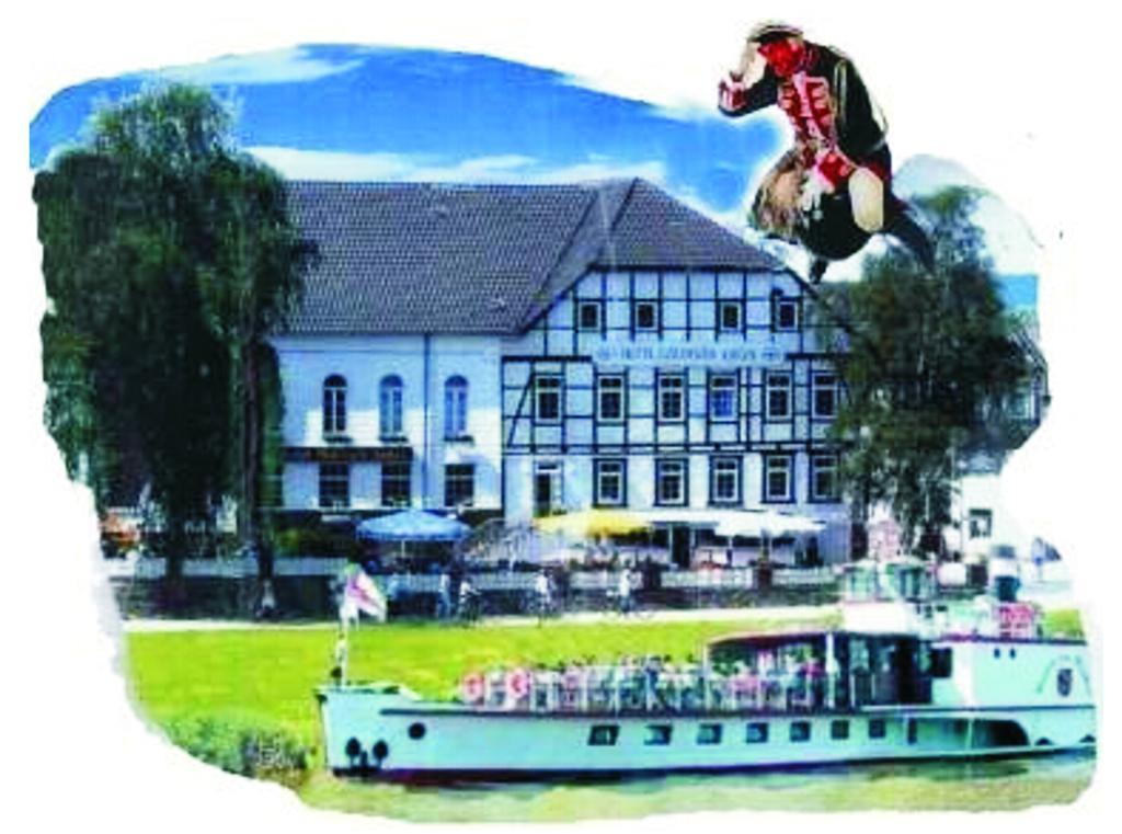 Hotel Goldener Anker Bodenwerder Esterno foto